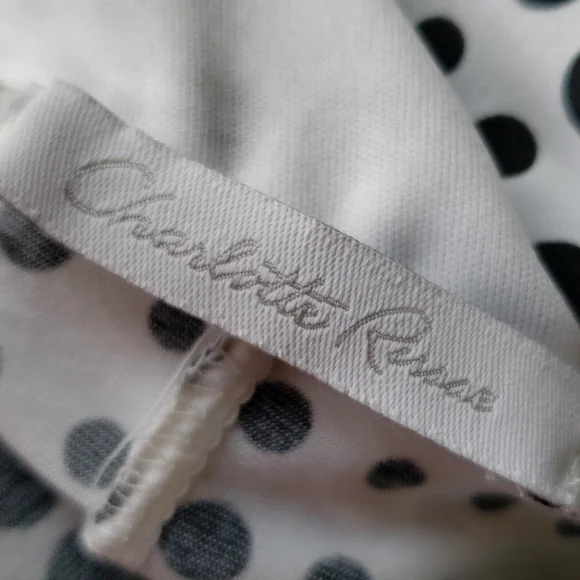 Charlotte Russe Sleeveless‎ Dress Dots - Picture 9 of 9